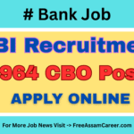 State Bank of India Notification out for 2964 SBI CBO Vacancy, Apply Online